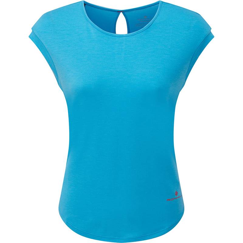 Ronhill Womens Momentum Tencel SS Running Tee Top-5