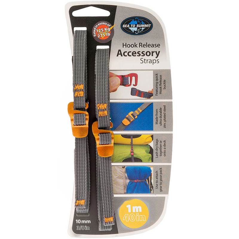 Sea to Summit 10mm Tie Down Strap with Hook Buckle-2
