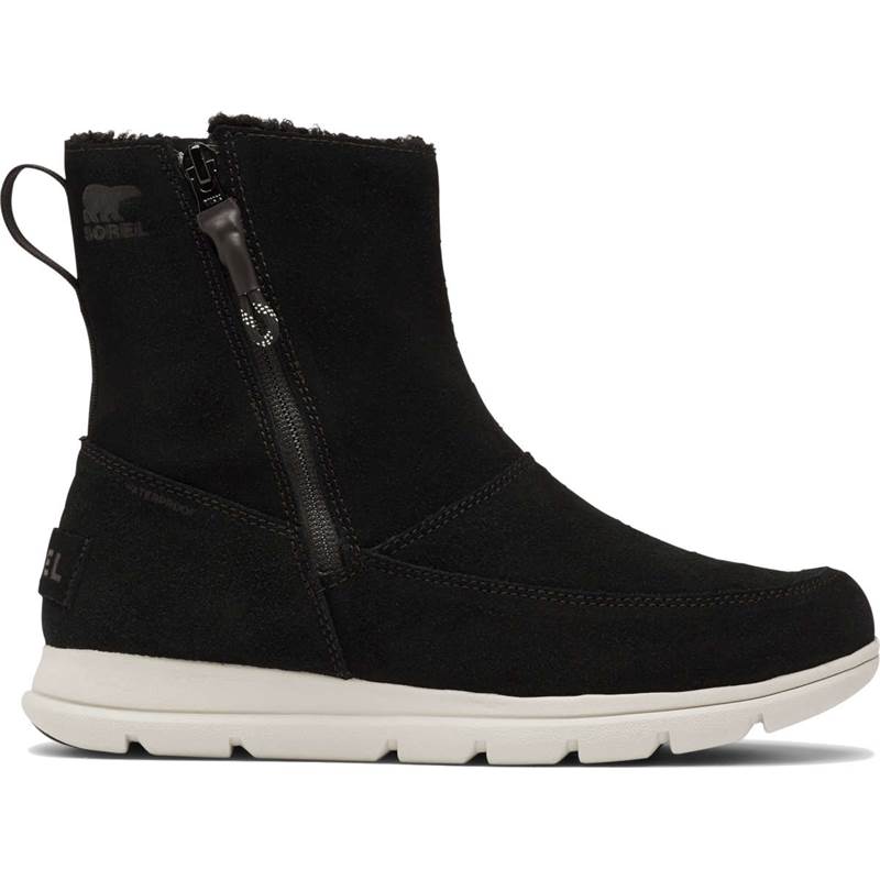 Sorel Womens Explorer Zip Insulated Waterproof Boots-1