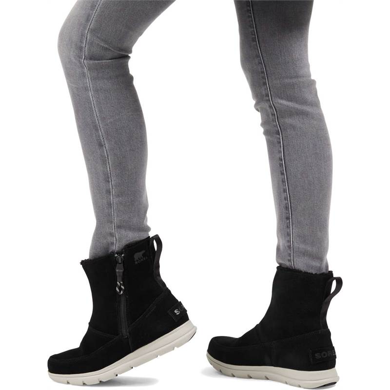 Sorel Womens Explorer Zip Insulated Waterproof Boots-4