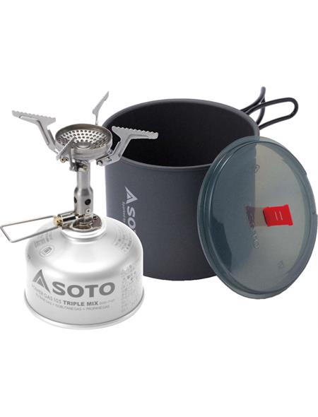 Soto New River Pot and Amicus Stove without Igniter