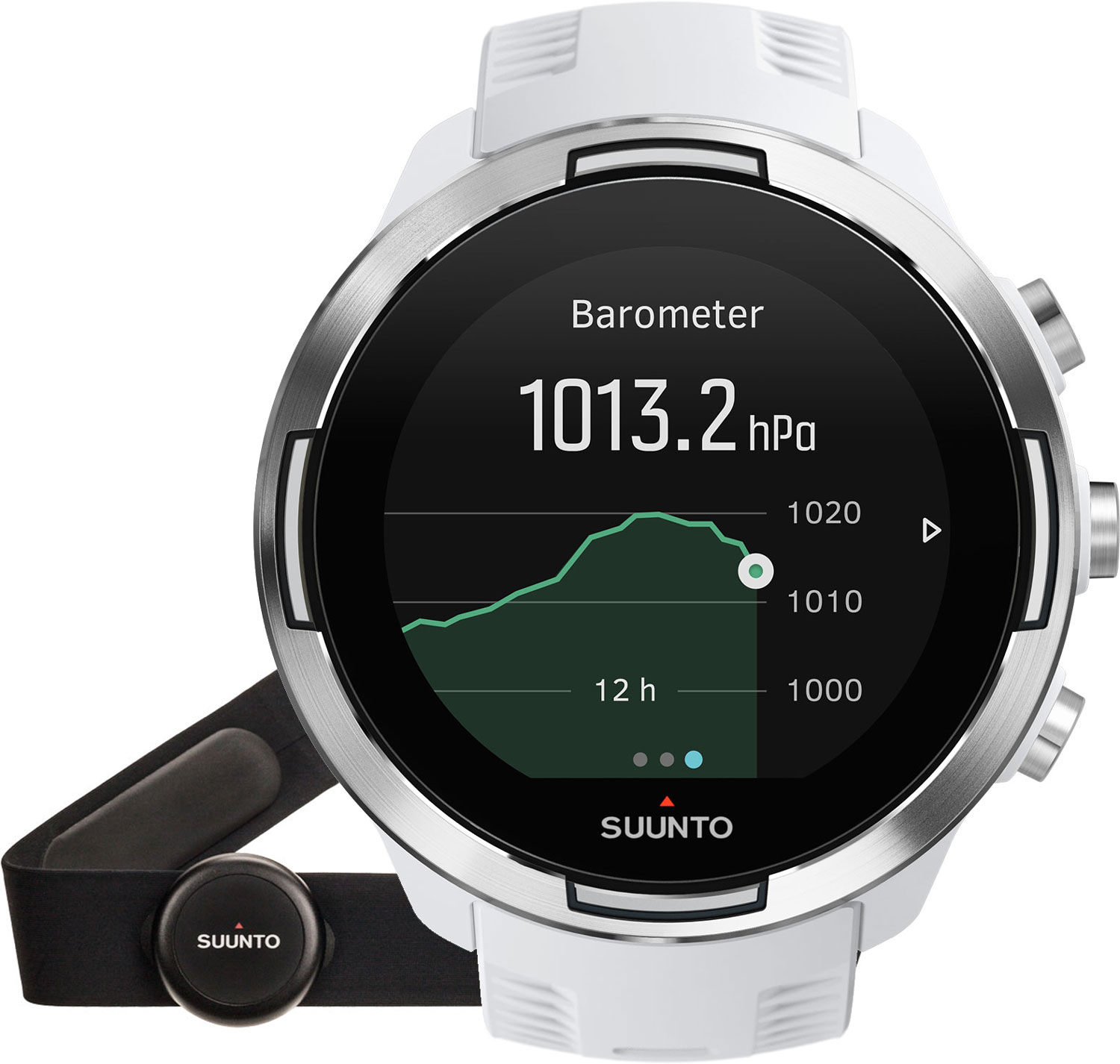 suunto 9 baro white