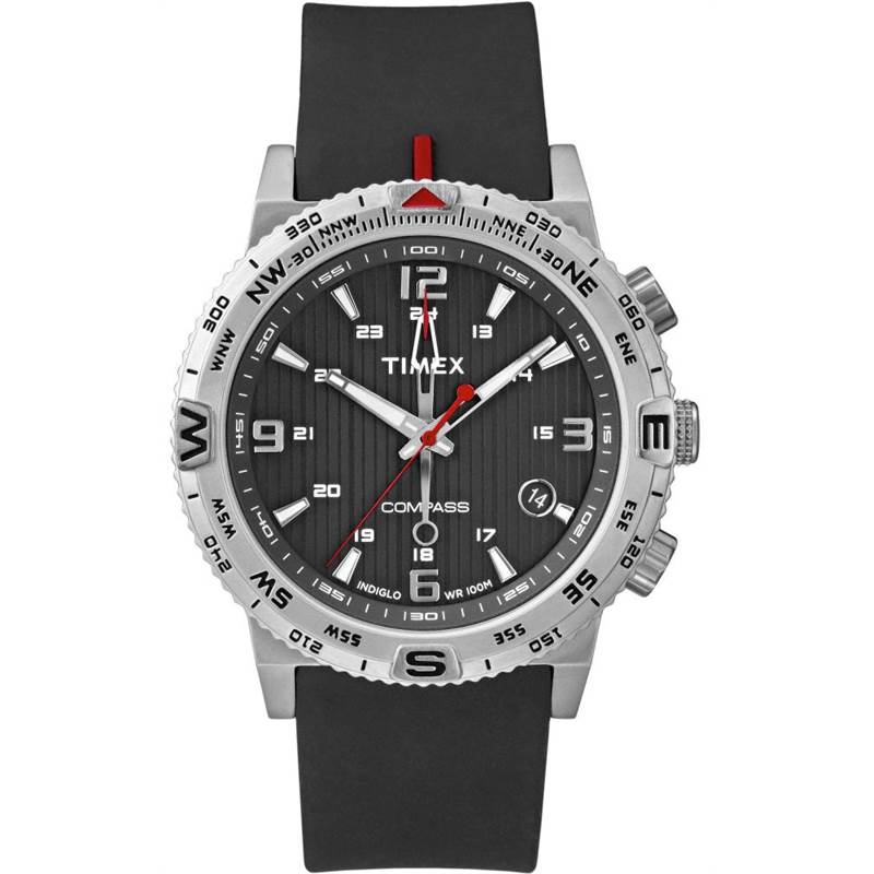 Timex Intelligent Quartz Adventure Series Compass Watch T2P285-1