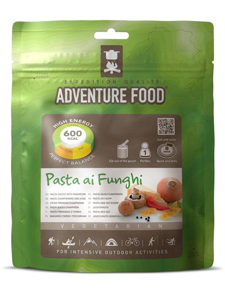 Adventure Food Pasta with Cheese and Mushroom