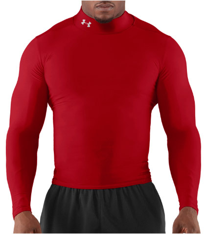 under armour men's coldgear armour compression mock