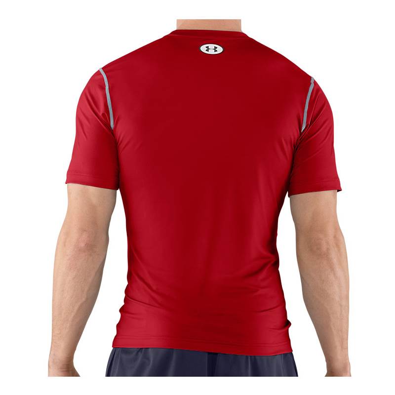 Under Armour Mens HeatGear Sonic Fitted Shortsleeve Baselayer T-Shirt-5