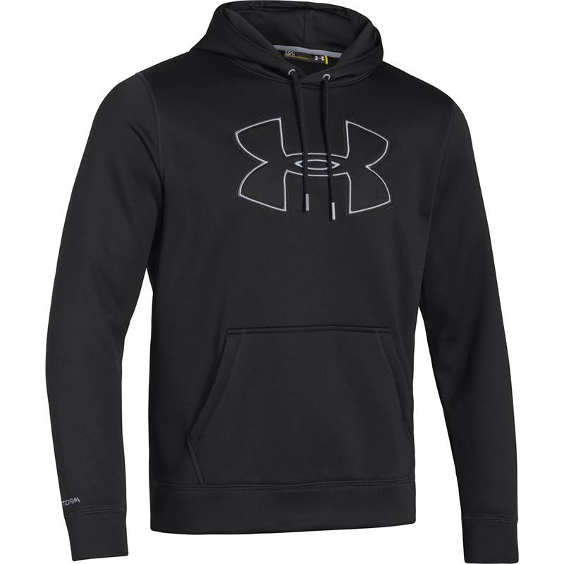 Under Armour Mens Storm Armour Fleece Big Logo Hoodie-5