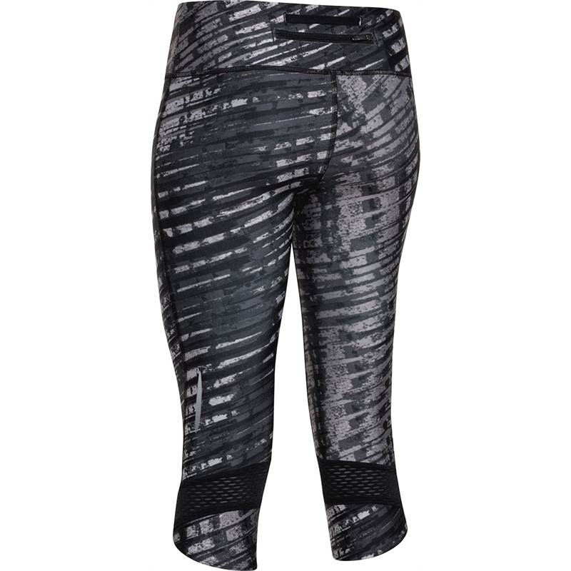 Under Armour Womens Printed Fly-By Compression Capri-2
