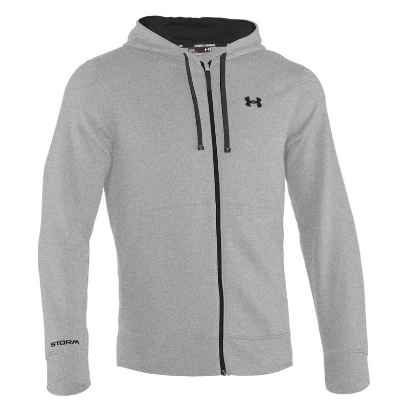 Under Armour Mens Charged Cotton Storm Rival Full Zip Hoodie-3