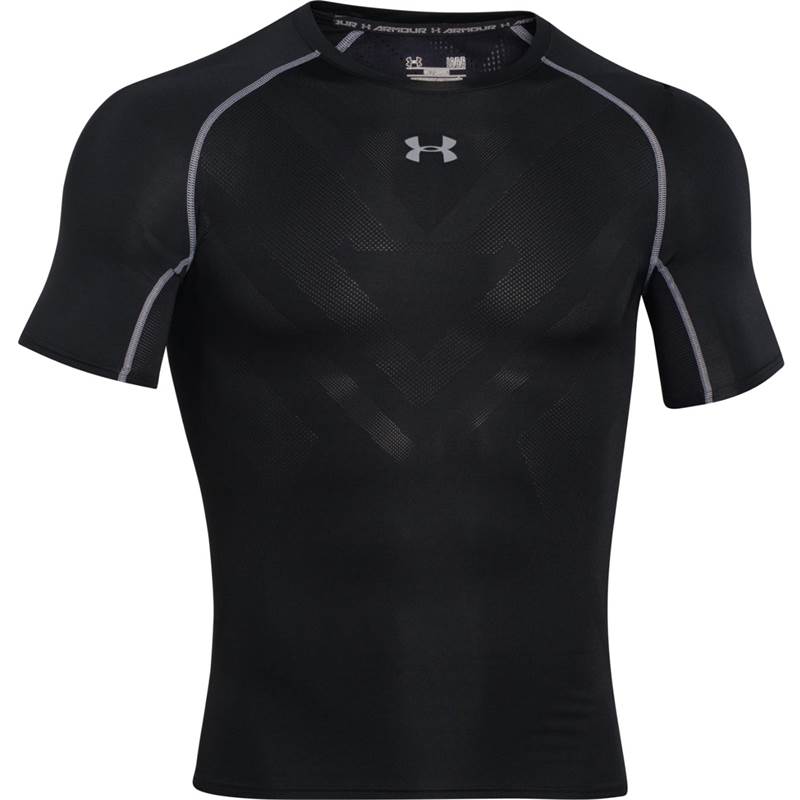 Under Armour Mens HeatGear ArmourVent Short Sleeve Compression T-Shirt-1