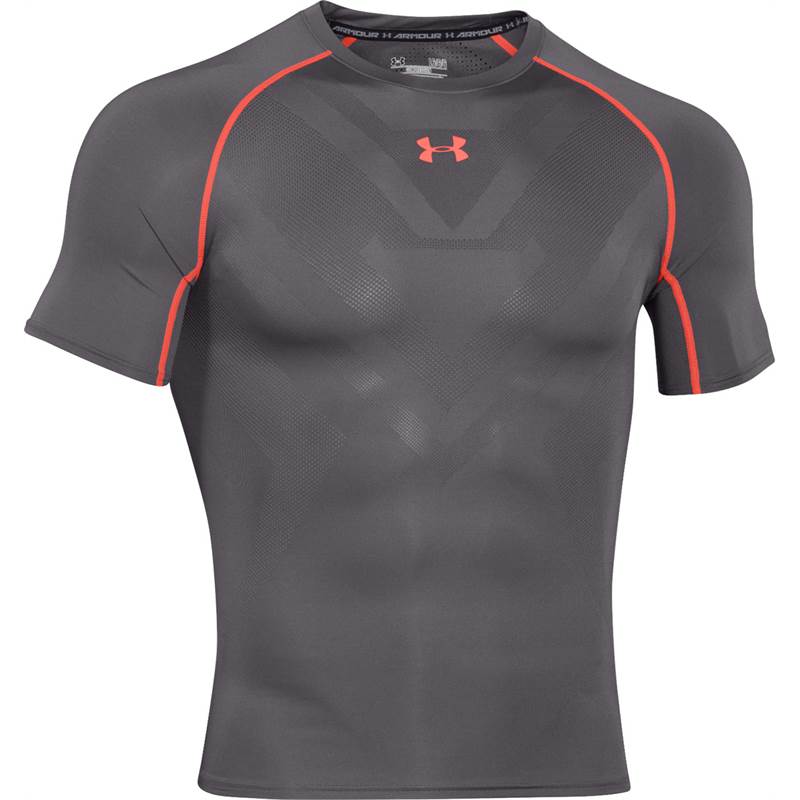 Under Armour Mens HeatGear ArmourVent Short Sleeve Compression T-Shirt-3