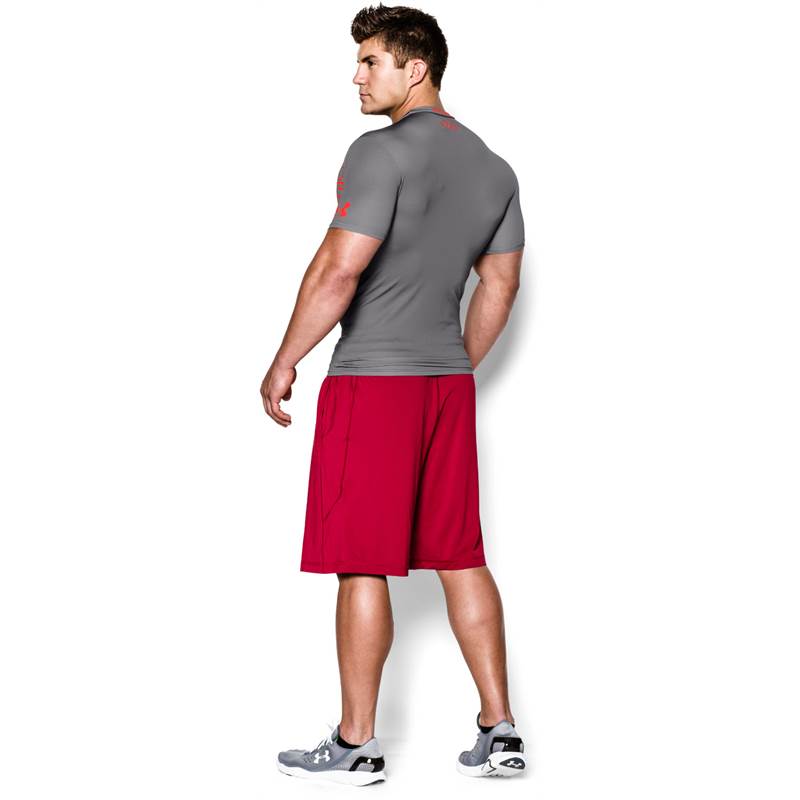 Under Armour Mens 100% Beast Wolf Compression Shirt-3