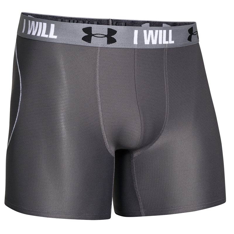 Under Armour Mens Iso-Chill 6 inch Boxer Jock-1