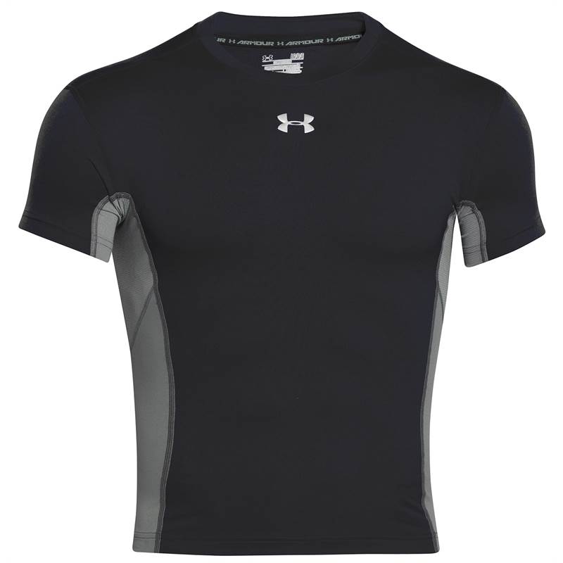 Under Armour Mens HeatGear Armour Stretch Compression SS T-Shirt-1