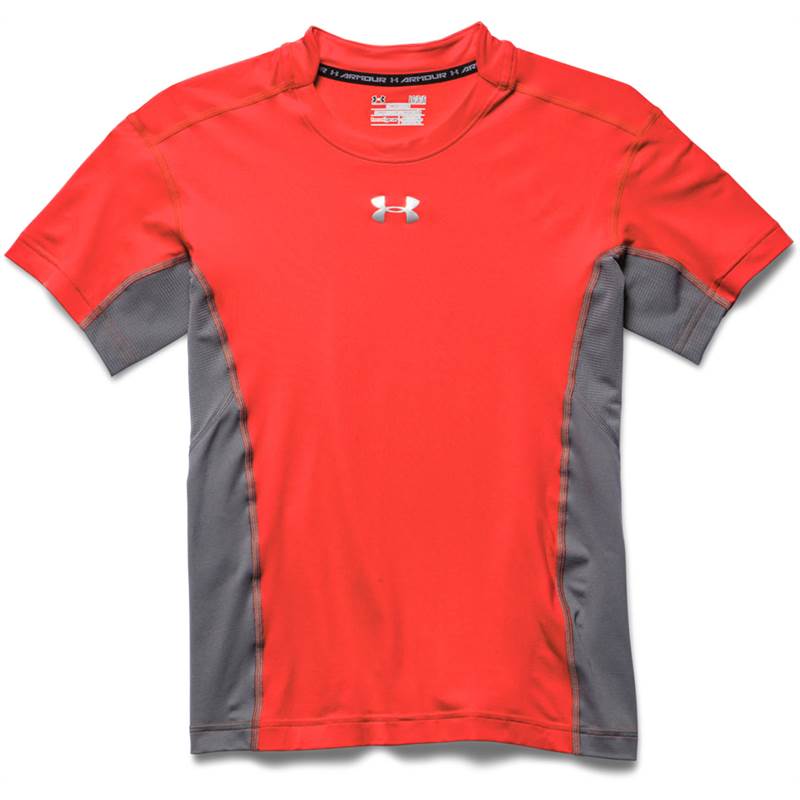 Under Armour Mens HeatGear Armour Stretch Compression SS T-Shirt-5