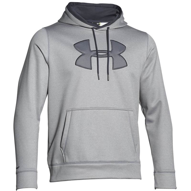 Under Armour Mens Storm Armour Fleece Big Logo Hoodie - Regular-5
