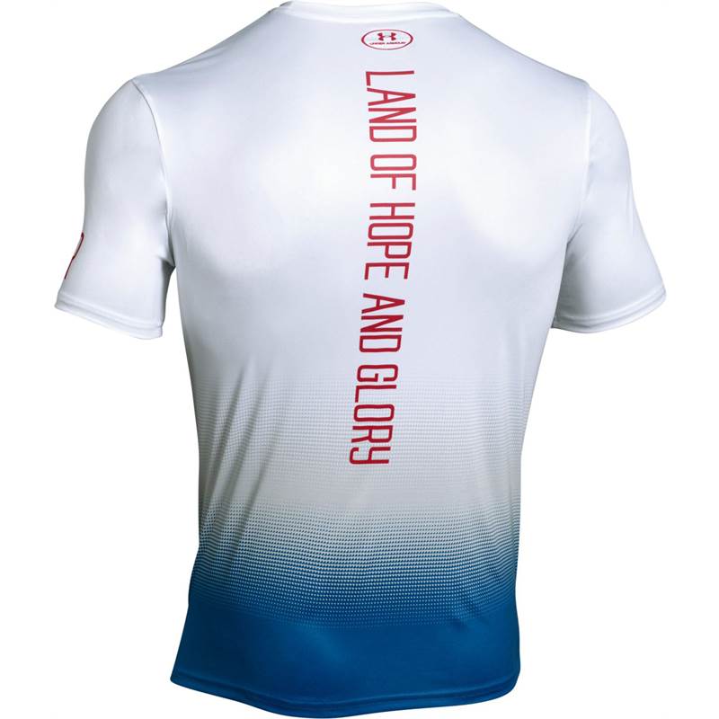 Under Armour Mens Country Pride SS Tech T-Shirt - Great Britain-2