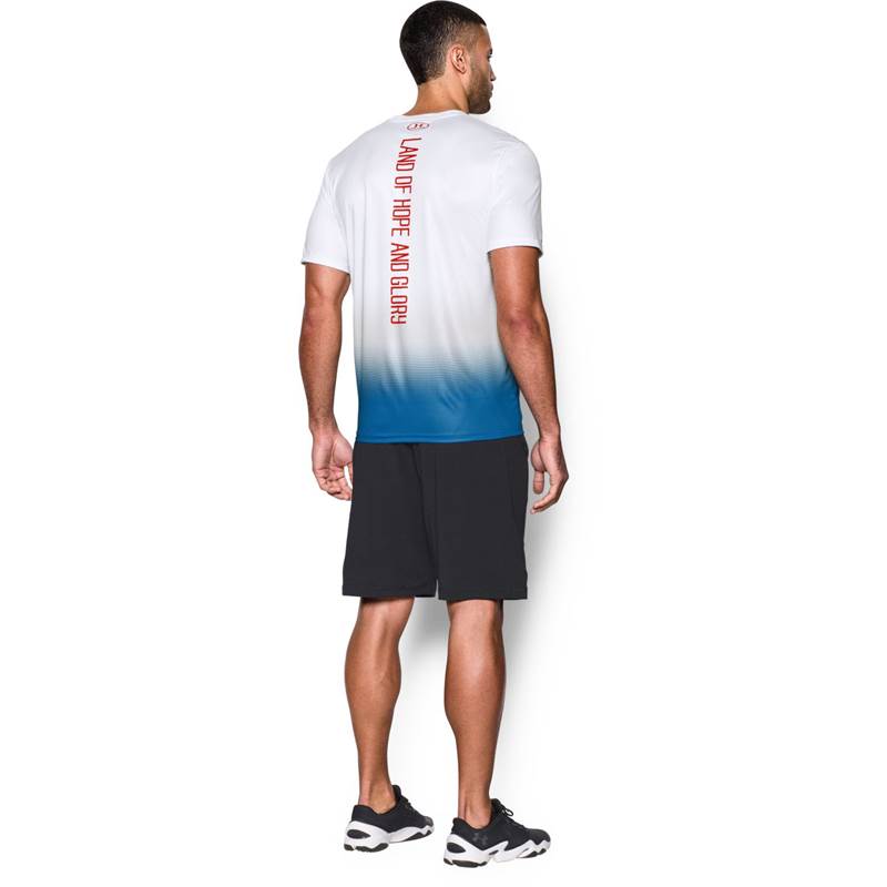 Under Armour Mens Country Pride SS Tech T-Shirt - Great Britain-3