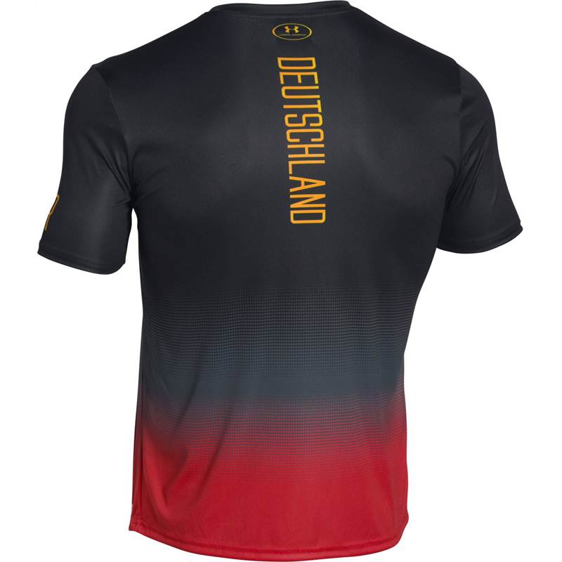 Under Armour Mens Country Pride SS Tech T-Shirt - Germany-2