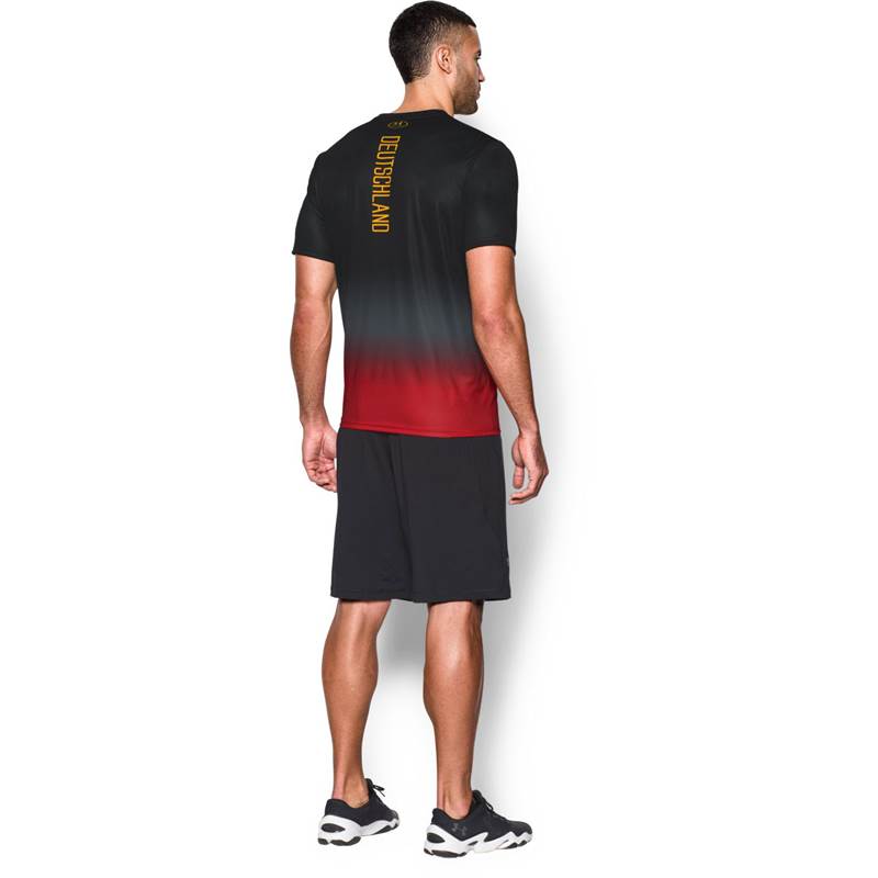Under Armour Mens Country Pride SS Tech T-Shirt - Germany-3