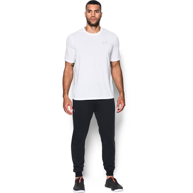 Under Armour Mens Threadborne Fleece Stacked Joggers-3