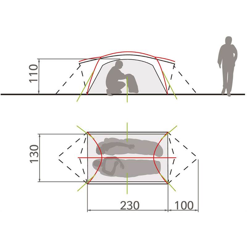 Vaude Mark L 2 Person Tent-4